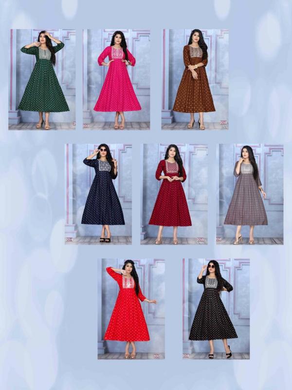 Beauty Arunima Vol 3 Rayon Designer Exclusive Kurti Collection